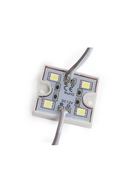 Módulo 1.44W 130Lm 4200ºK 4 LEDs SMD5050 30.000H [US-LMP5050W4-0001]