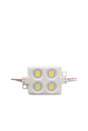 Módulo 1.44W 130Lm 4200ºK 4 LEDs ABS Inyectado SMD5050 30.000H [US-LMI5050W4-0001]