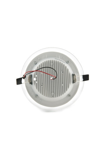 Foco Downlight LED 12W 900Lm 6000ºK Circular   Cristal Ø160Mm 30.000H [GR-MB01-12W-CW]