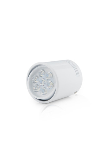 Foco Downlight LED de Superficie 7W 700Lm 6000ºK 30.000H [HO-DOWNSUP7W-W-CW]