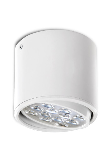 Foco Downlight LED de  Superficie 12W 1123.2Lm 3000ºK 30.000H [HO-DOWNSUP12W-W-WW]