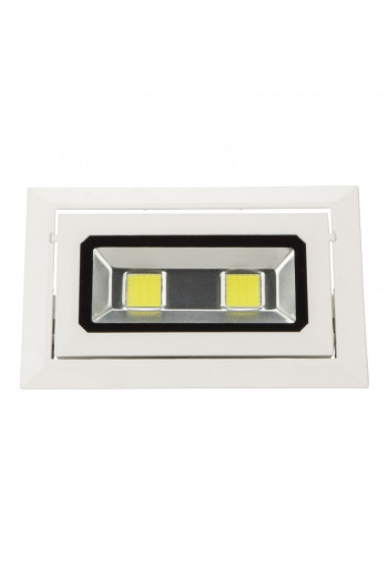 Foco Downlight LED 40W 3.600Lm 6000ºK Rectangular Basculante 30.000H [WR-RECTBAS-40W-CW]