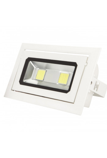 Foco Downlight LED 40W 3.600Lm 6000ºK Rectangular Basculante 30.000H [WR-RECTBAS-40W-CW]