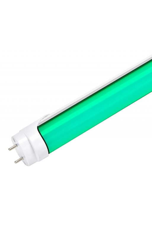 Tubo LED T8 18W 1.500Lm 120Cm Difusor Opal - Verde 30.000H [NE-T8-1200-18W-G-O]