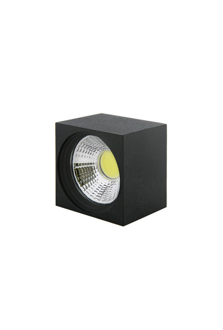 Foco Downlight LED de Superficie 3W 270Lm 6000ºK Cuadrado 30.000H [BF-MZ3002-3W-B-CW]