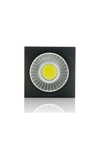 Foco Downlight LED de Superficie 3W 270Lm 6000ºK Cuadrado 30.000H [BF-MZ3002-3W-B-CW]