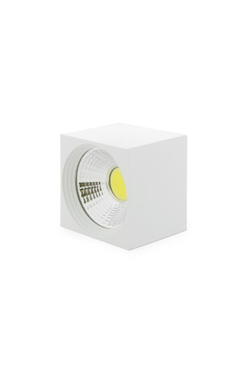 Foco Downlight LED de Superficie 3W 270Lm 6000ºK Cuadrado 30.000H [BF-MZ3002-3W-W-CW]