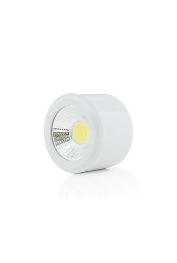 Foco Downlight LED de Superficie 5W 450Lm 6000ºK Circular 30.000H [BF-MZ5001-5W-W-CW]