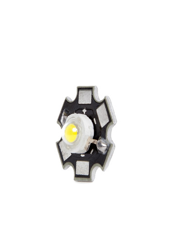 LED High Power 1W 120Lm 6000ºK 35X35 Disipador 50.000H [CH-LED-1W-35MIL-D-CW]