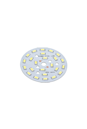 Módulo 12W 1.200Lm 6000ºK 24 LEDs Ø65Mm 50.000H [CH-PCBA12W-CW]