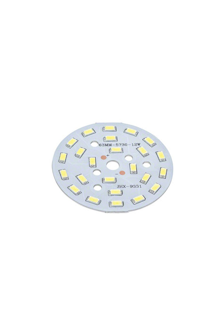 Módulo 12W 1.200Lm 6000ºK 24 LEDs Ø65Mm 50.000H [CH-PCBA12W-CW]