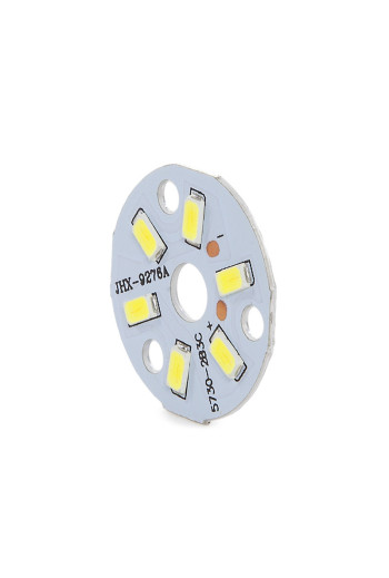 Módulo 3W 300Lm 6000ºK 6 LEDs Ø32Mm 50.000H [CH-PCBA3W-CW]