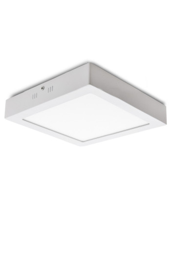 Plafón LED 24W 1.900Lm 6000ºK Cuadrado 30.000H [HO-PLAF-R-24W-CW]