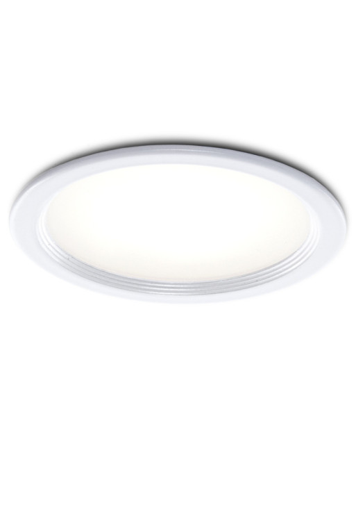 Foco Downlight LED 3W  240Lm 4200ºK Marco Blanco 30.000H [PCE-DL3W-W-W]