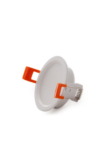 Foco Downlight LED 3W  240Lm 4200ºK Marco Blanco 30.000H [PCE-DL3W-W-W]