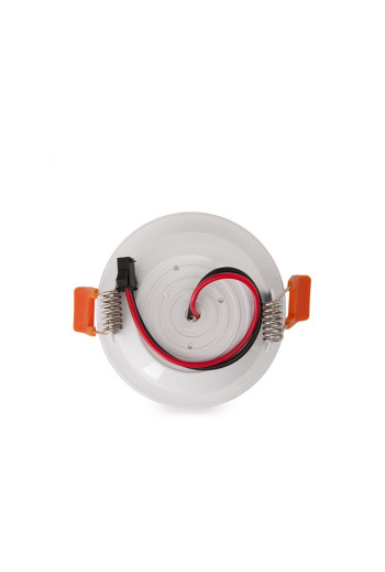 Foco Downlight LED 3W  240Lm 4200ºK Marco Blanco 30.000H [PCE-DL3W-W-W]