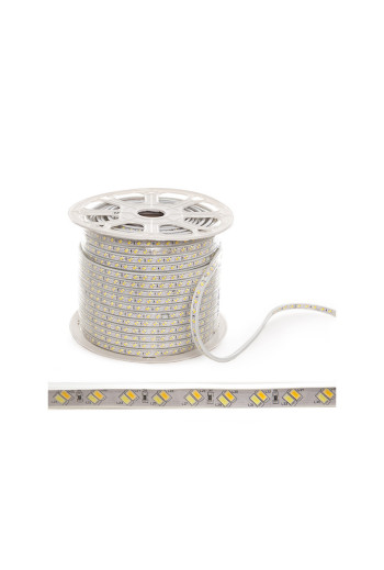 Tira de 120 LEDs/M 30W 30Lm SMD5630 230VAC IP65 30.000H [WM-SMD5630-G-120-M]