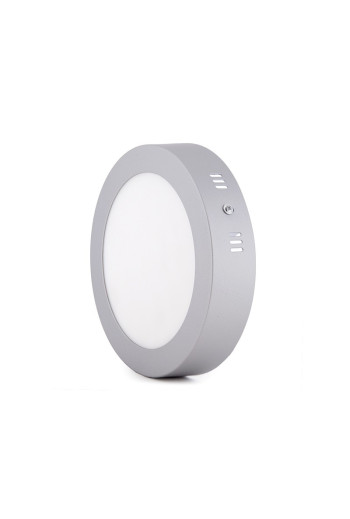 Plafón LED 18W 1.440Lm 6000ºK Circular Cromado 30.000H [GR-MZMD01C-18W-CW]