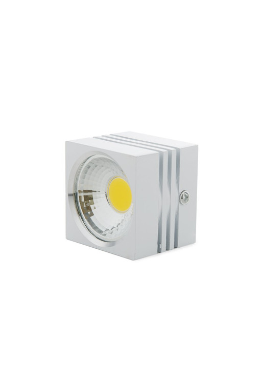 Foco Downlight LED de  Superficie 3W 252.2Lm 3000ºK Cuadrado 30.000H [BF-MZ3002-3W-W-R-WW]