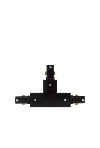 Conector T Carril Bifásico Negro