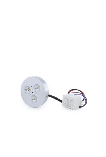 Mini Plafón LED 3W  229Lm 4200ºK Superficie Muebles 30.000H [KD-CL7015L-3W-W]