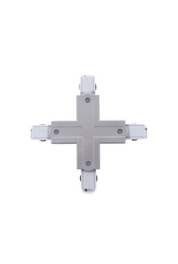 Conector + Carril Trifásico Plata