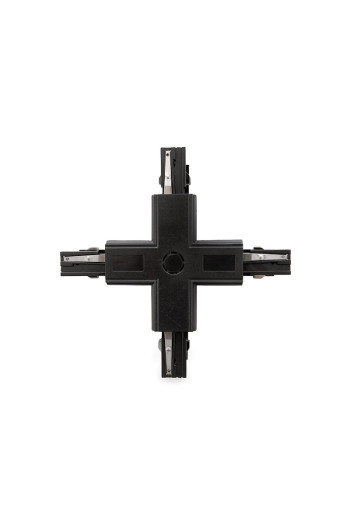 Conector + Carril Trifásico Negro