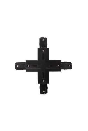 Conector + Carril Trifásico Negro