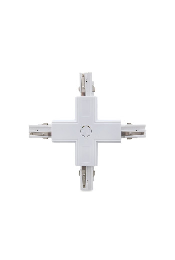 Conector + Carril Trifásico Blanco