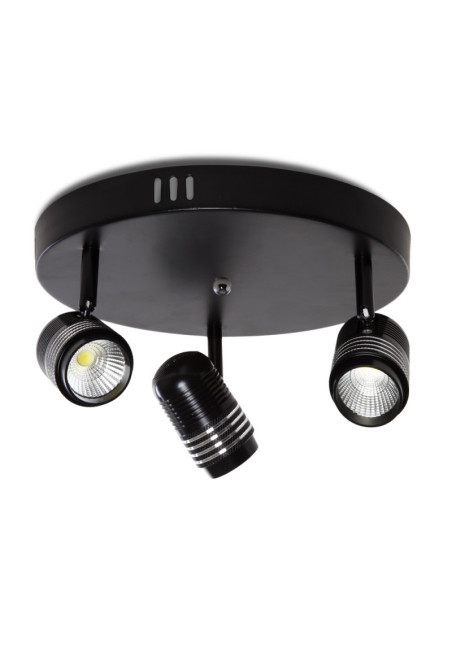 Aplique LED 27W 2.430Lm 6000ºK Arianna 30.000H [HO-3X9COB-WALLLIGHT-B-CW]