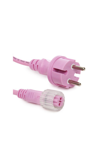 Cadena Luminosa Rosa 11 X E27 IP44 12,5M [AM-BT503]