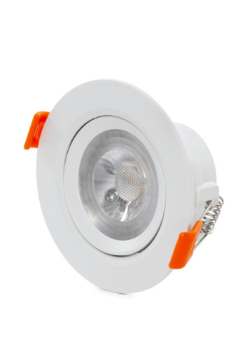 Foco Downlight Circular LED 7W 630Lm 6000ºK 30.000H [LM-4203-CW]