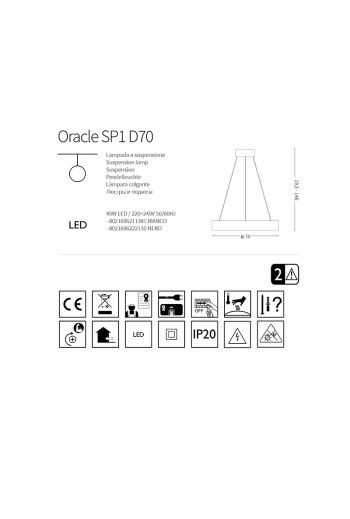 Lámpara Colgante \"Oracle\" [I-L-211381]