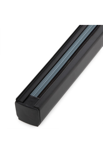 Carril Trifásico Focos de LED Negro 2M