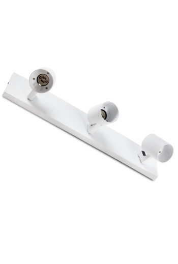 Aplique de Pared \"Lumiastra\" 3xGU10 Blanco Sin Bombilla