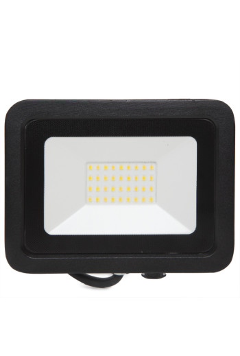 Foco Proyector LED 30W 2.700Lm 4000ºK IP65 SLIM 30.000H [LL-17-1031-01]