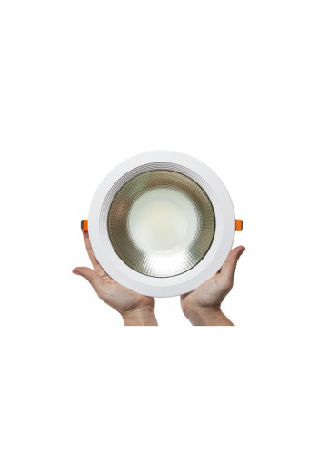 Foco Downlight Circular LED 10W 1.000Lm 6000ºK Bridgelux UGR19 50.000H [HO-DL-BRI-10W-CW]