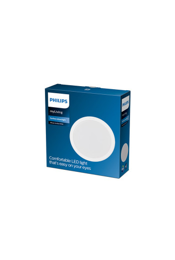 Plafón LED Philips \"Meson\" Circular 17W 1800Lm Blanco 4000K [PH-915005784231]