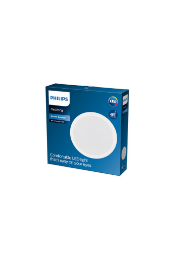 Plafón LED Philips \"Meson\" Circular 24W 1300Lm Blanco 4000K [PH-915005784531]