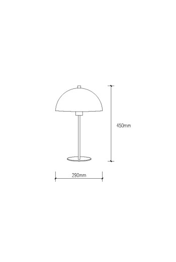 Lámpara de Mesa \"Shelby\"  [SKD-T400]