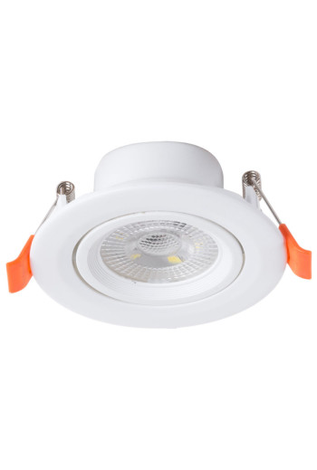 Foco Downlight Circular LED 7W 600Lm 6000ºK 38º 30.000H [HO-IN-DL7W-CW]