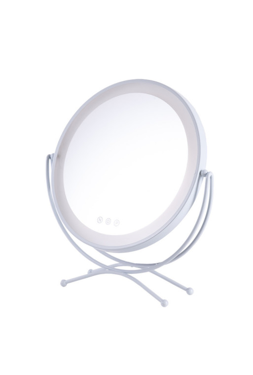 Espejo Iluminado Maquillaje LED 4200ºK 48x43Cm Blanco 30.000H [SUN-KRS-430A-W]