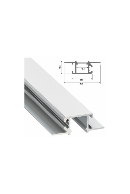 Perfíl Aluminio Tipo MONO 2,02M