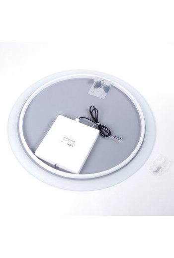 Espejo Iluminado Baño LED 15W 4200ºK Ø60Cm Interruptor Táctil Dimable 30.000H [SUN-SYJ-16308]