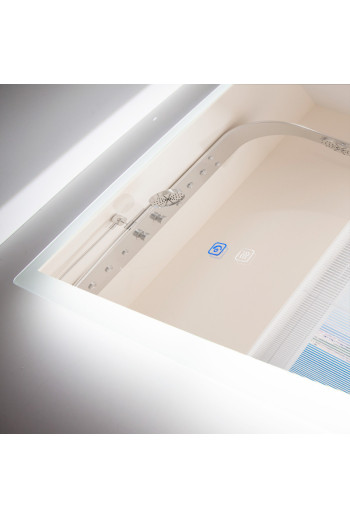 Espejo Iluminado Baño LED 15W 4200ºK 60x80Cm Interruptor Táctil Dimable Anti Vaho 30.000H [SUN-SYJ-16302A]