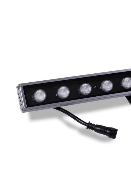 Bañador de Pared LED 36W 1.555,2Lm 3000ºK IP67 RGB 24VDC 30.000H [WR-WWDMX36W]