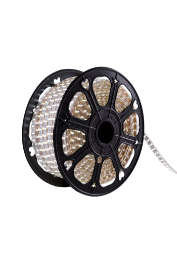 Tira de 120 LEDs/M 500W 1.000Lm 6000ºK SMD5050 220VAC IP65 x50M 30.000H [GR220/120/50M-CW]