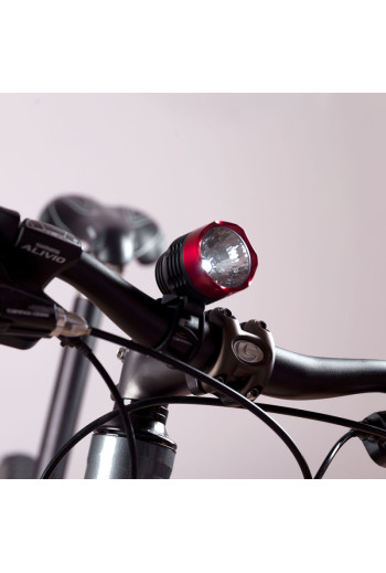 Luz Delantera Bicicleta LED 2 Niveles+Destello