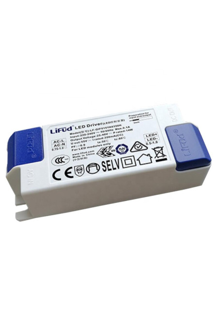 Driver LIFUD Regulable Triac Dim 5-8W Entrada 220-240V Salida 25-40VDC Flicker Free