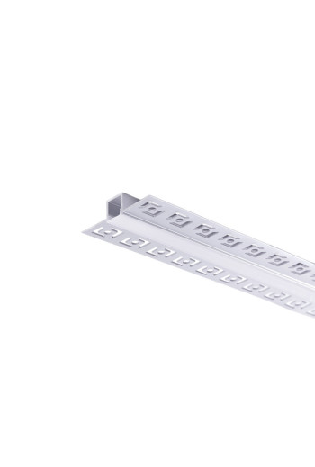 Perfíl de Aluminio para Empotrar Escayola/Pladur Tira Led 9mm  - 1M